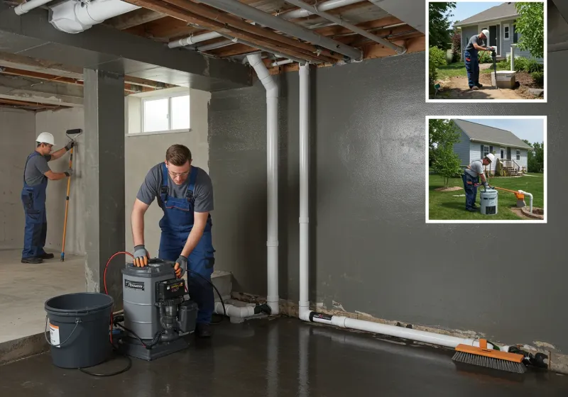 Basement Waterproofing and Flood Prevention process in Afton, OK